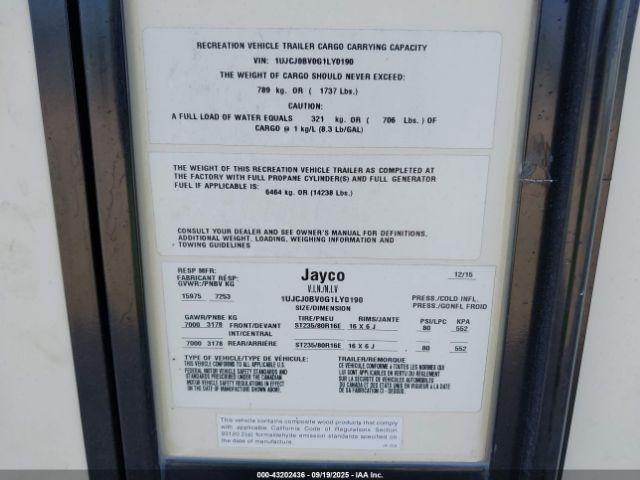 Jayco 5th Wheel Travel Trailer Image 7