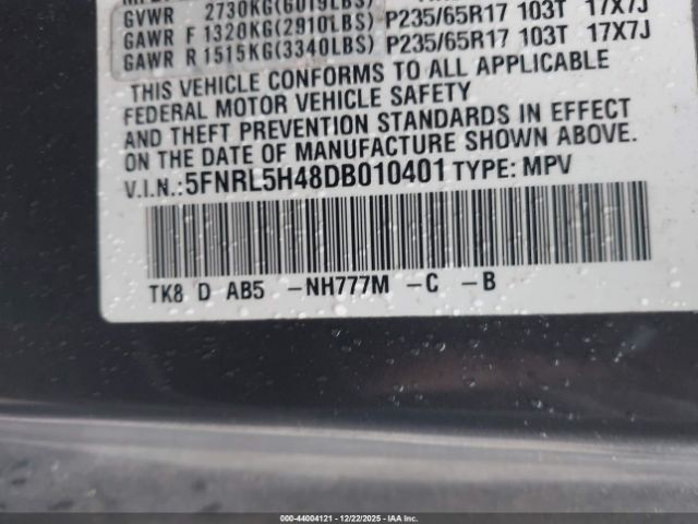 Honda Odyssey Ex Image 14