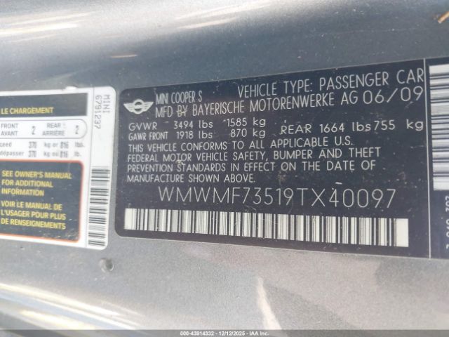 MINI Cooper S Image 12