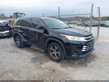  Salvage Toyota Highlander