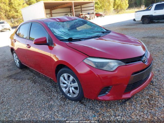  Salvage Toyota Corolla