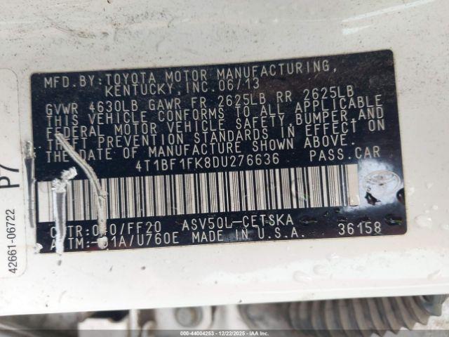 Toyota Camry Se Image 6