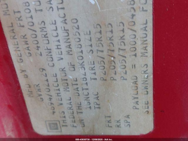 Chevrolet Blazer S10 Image 11