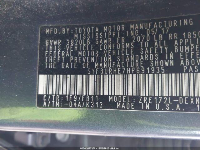 Toyota Corolla Le Image 7