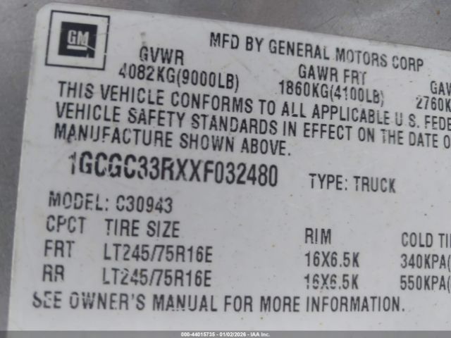 Chevrolet C3500 Image 8