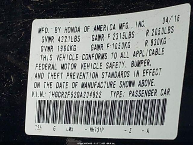 Honda Accord Sport Image 14